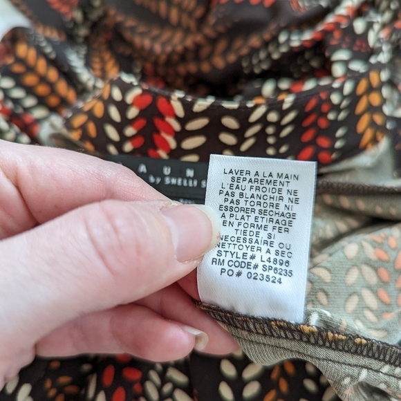 Laundry SHELLI SEGAL Faux Wrap Dress 10 - Picture 6 of 9